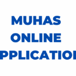 MUHAS Online Application For 2025/2026 Admission