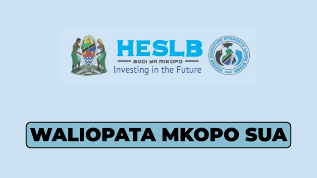 Majina Ya Waliopata Mkopo SUA pdf 20252026 Majina Ya Waliopata Mkopo SUA pdf 2025/2026